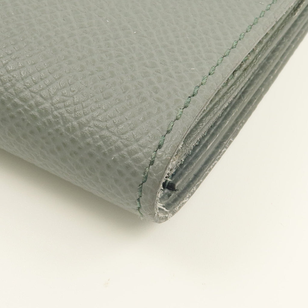 Hermès Clic 12 · Epsom · Vert Amande