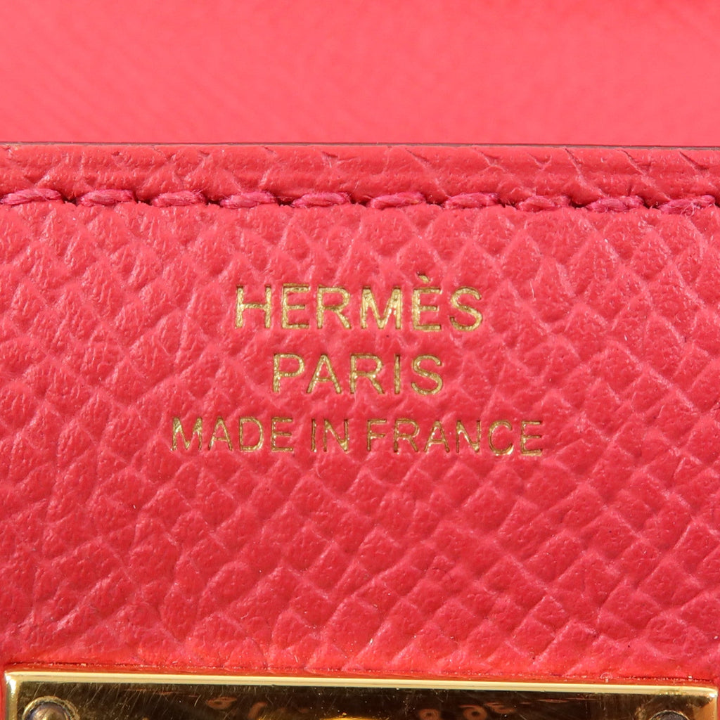 Hermès Kelly Long Wallet · Epsom · Rose