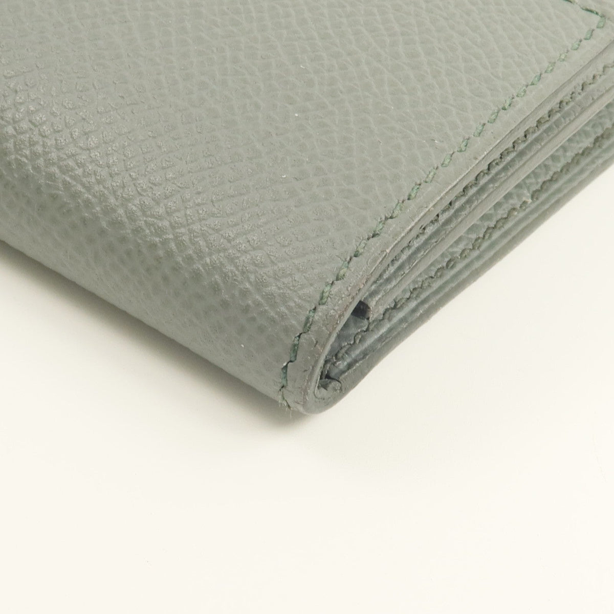 Hermès Clic 12 · Epsom · Vert Amande