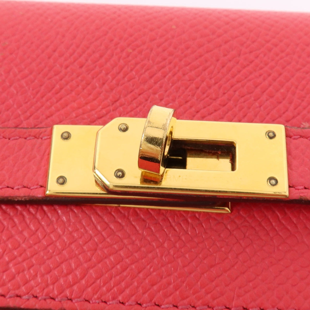 Hermès Kelly Long Wallet · Epsom · Rose