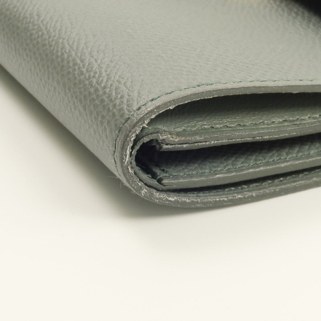Hermès Clic 12 · Epsom · Vert Amande