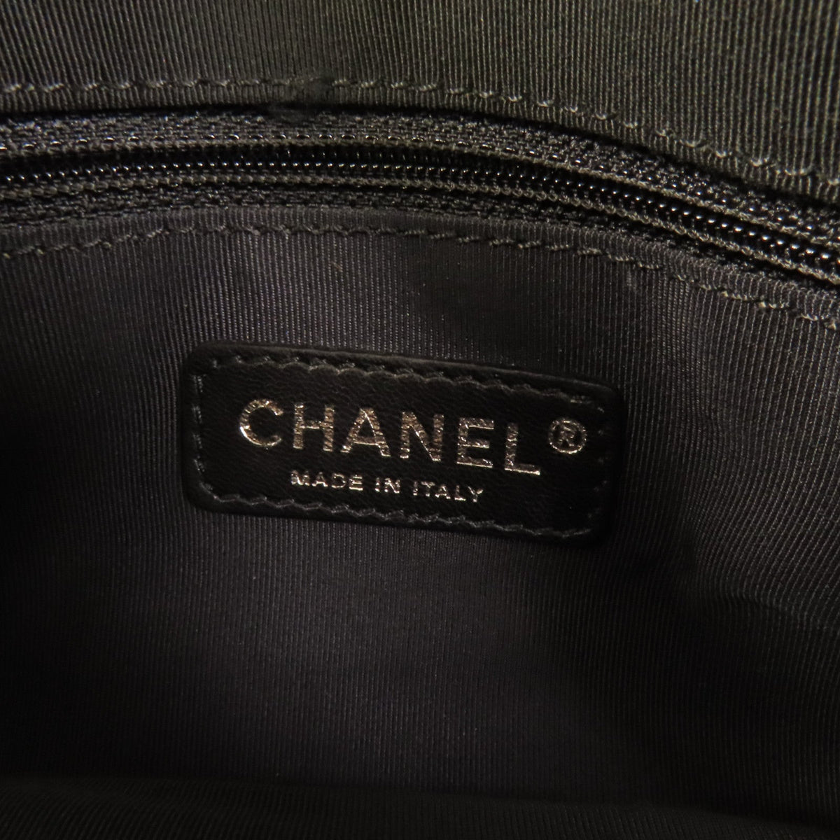 Chanel · Canvas Chain Shoulder Bag