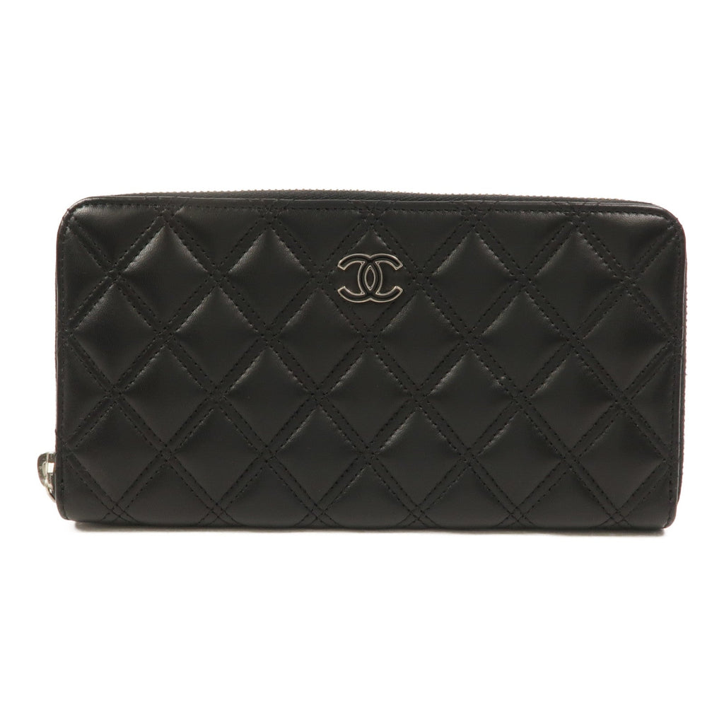 Chanel · Lambskin Zip Wallet