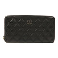 Chanel · Lambskin Zip Wallet