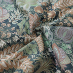 1950s Vintage Hawaiian Shirt For Men Lush Greenery Shirt Camp Collar 100% Cotton