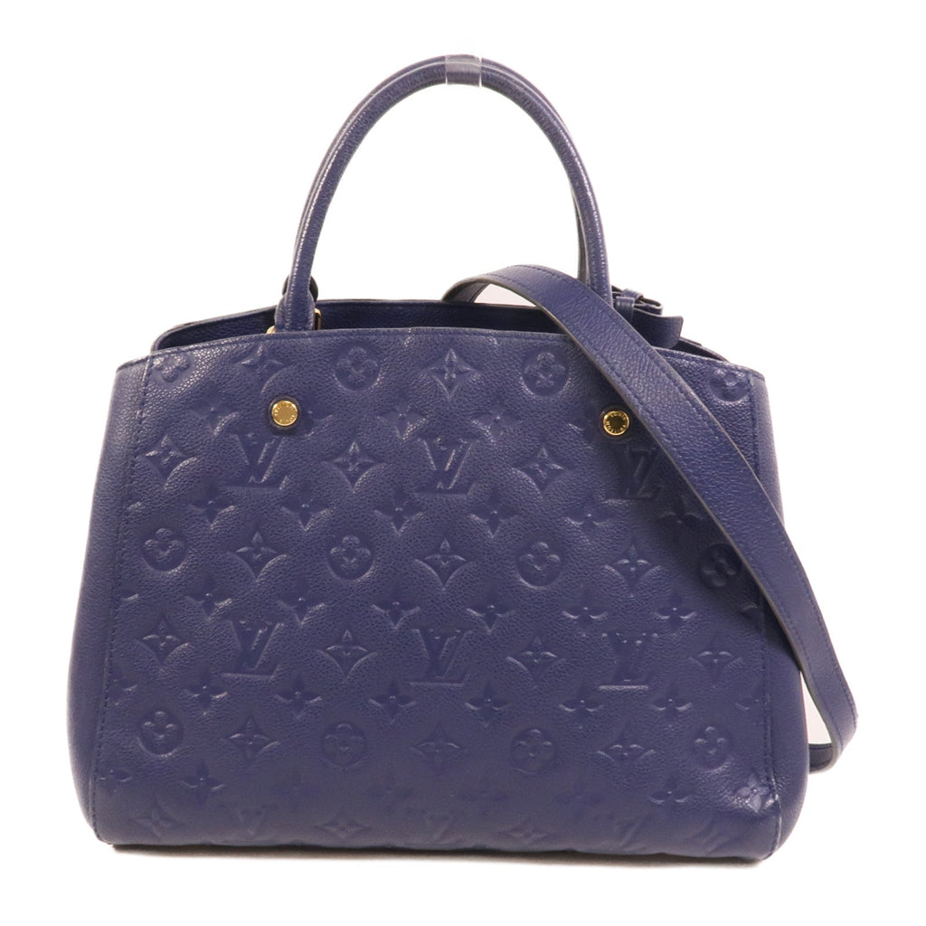 Louis Vuitton Montaigne MM · Monogram Empreinte