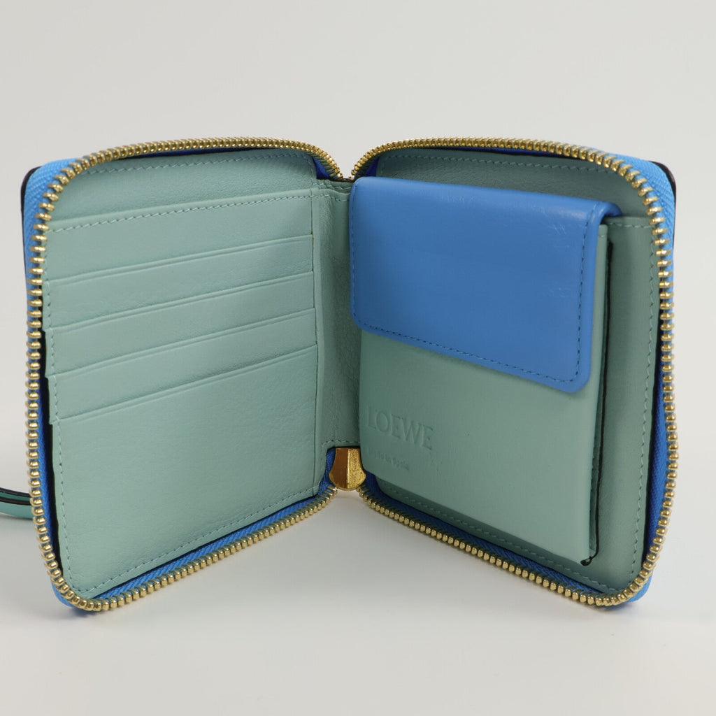 Loewe Round Wallet · Calfskin