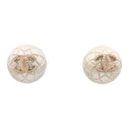 CHANEL CC Earrings · Two-Tone Metal