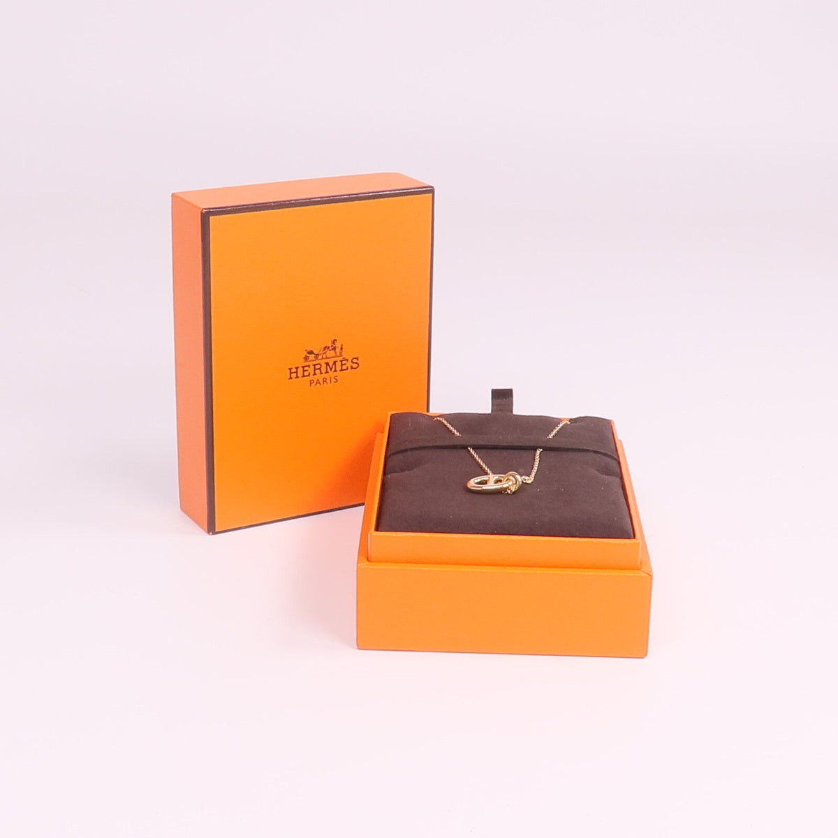 Hermès Farandole · Rose Gold Necklace