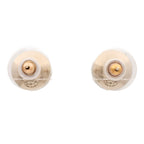 CHANEL CC Earrings · Two-Tone Metal