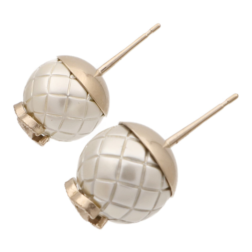 CHANEL CC Earrings · Two-Tone Metal