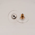 CHANEL CC Earrings · Two-Tone Metal