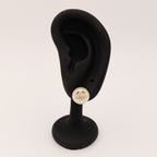 CHANEL CC Earrings · Two-Tone Metal