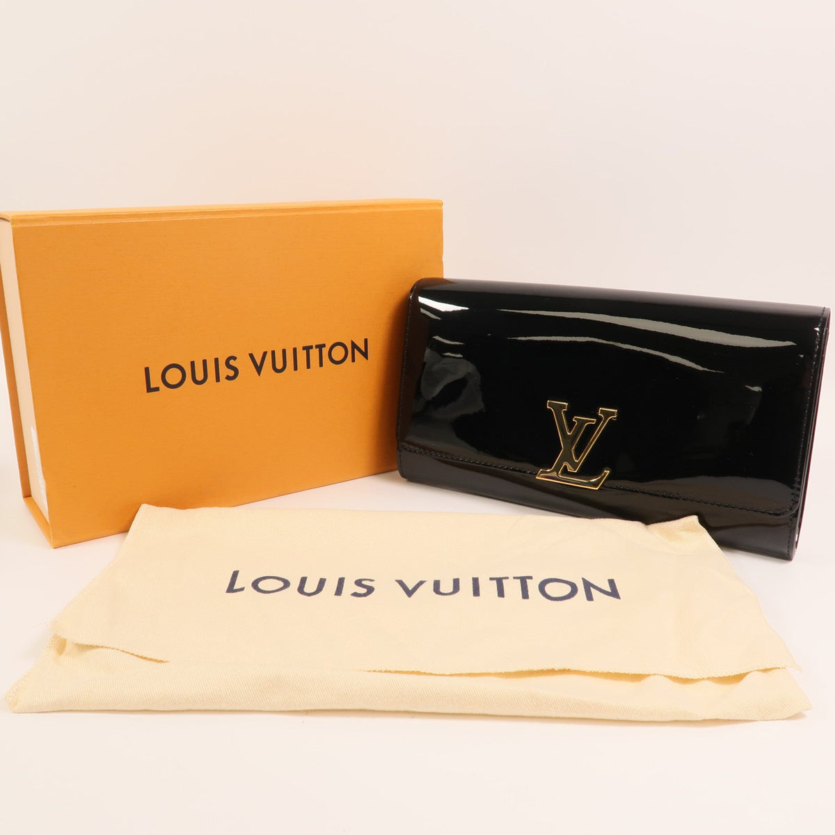 Louis Vuitton Louise EW · Monogram Vernis