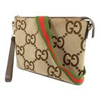 Gucci Jumbo GG · Canvas Shoulder Bag
