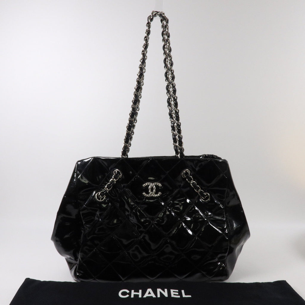 Chanel · Patent Leather Chain Shoulder Bag