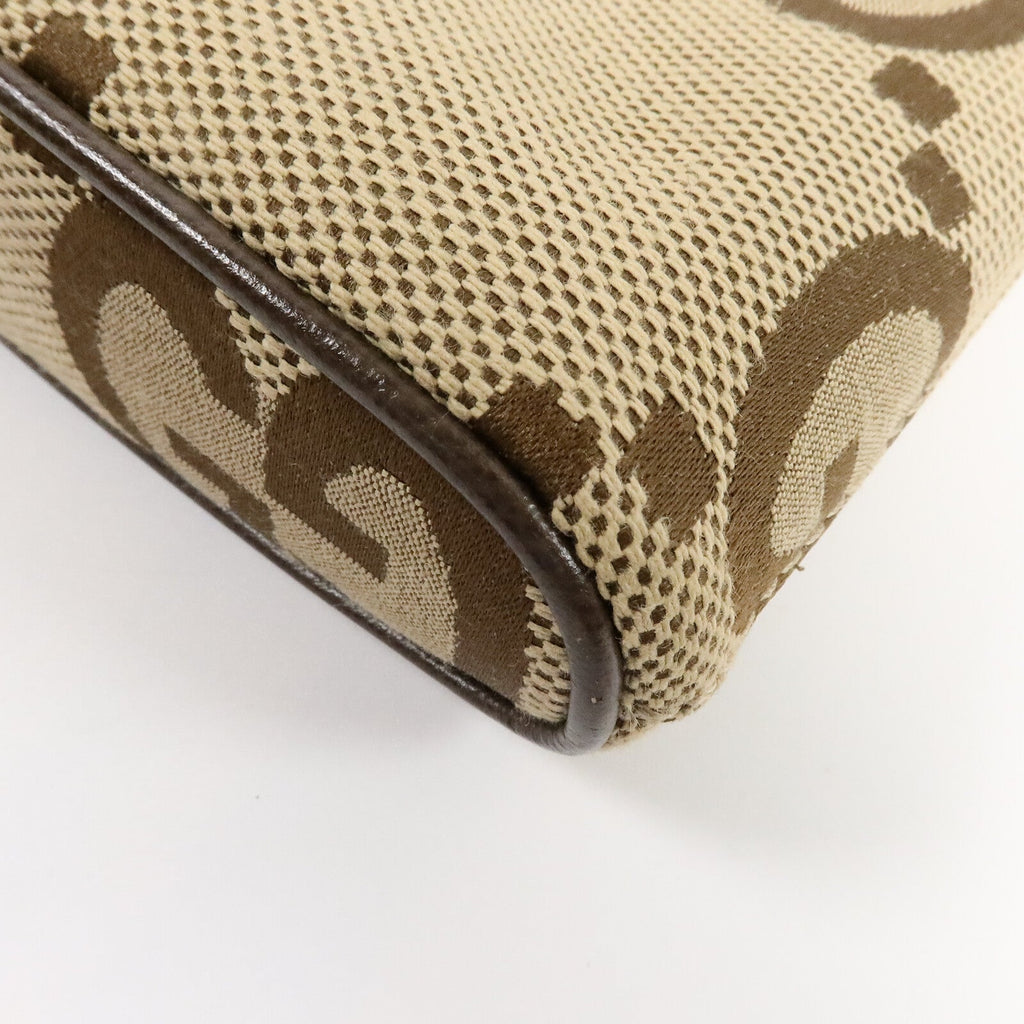 Gucci Jumbo GG · Canvas Shoulder Bag