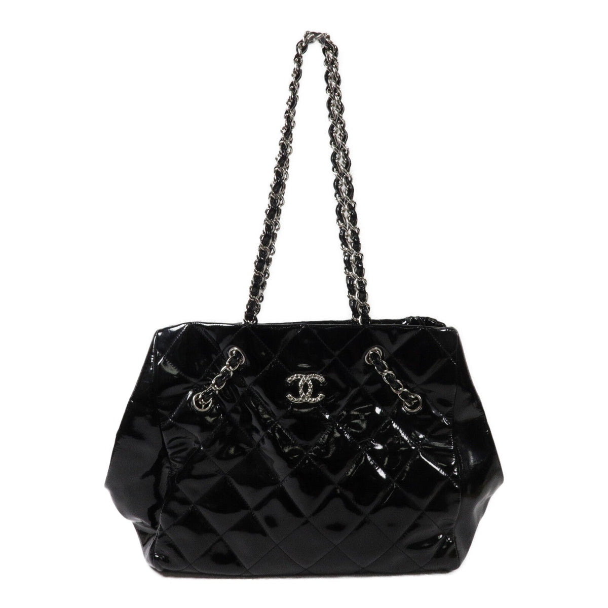 Chanel · Patent Leather Chain Shoulder Bag