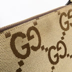 Gucci Jumbo GG · Canvas Shoulder Bag