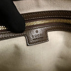 Gucci Jumbo GG · Canvas Shoulder Bag