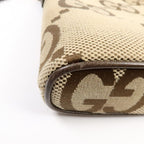 Gucci Jumbo GG · Canvas Shoulder Bag