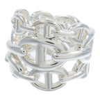 Hermès Chaîne d'Ancre · Sterling Silver Ring