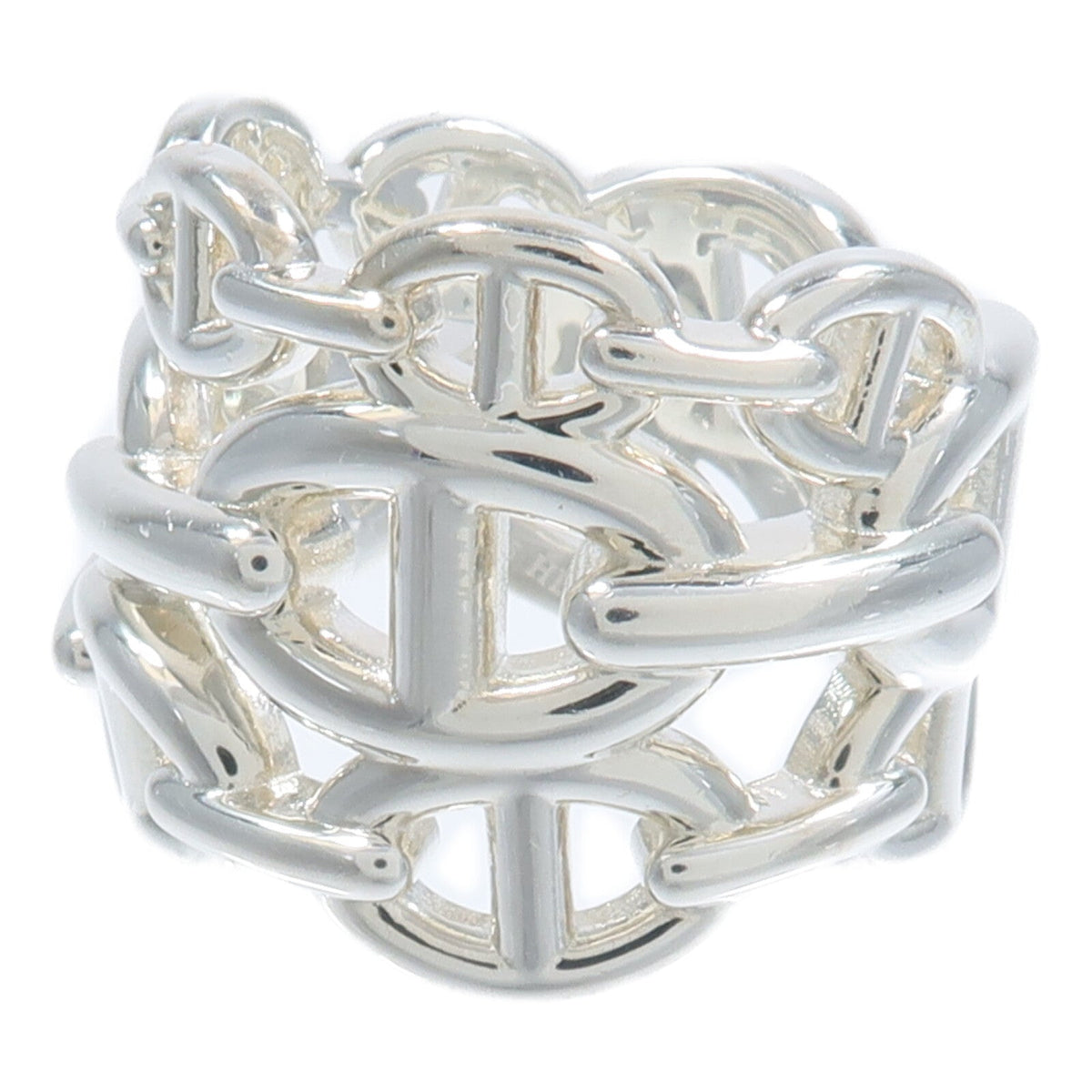 Hermès Chaîne d'Ancre · Sterling Silver Ring