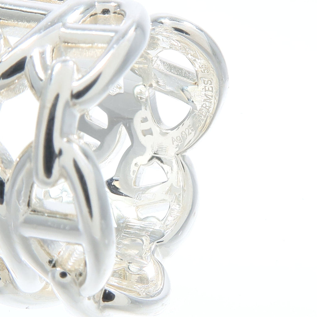 Hermès Chaîne d'Ancre · Sterling Silver Ring