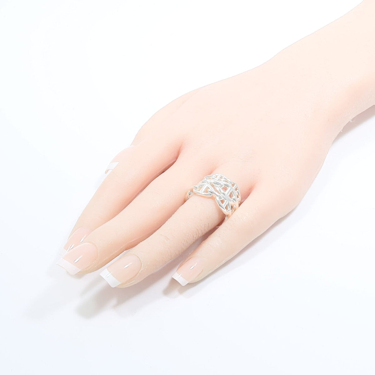 Hermès Chaîne d'Ancre · Sterling Silver Ring