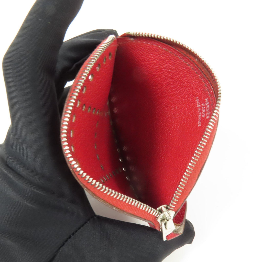 Hermès Evelyne Zero · Chèvre Coin Purse
