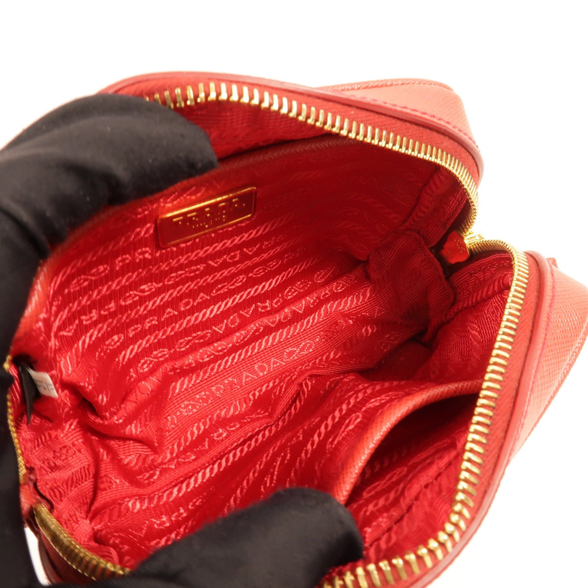 Prada Saffiano Leather Shoulder Bag