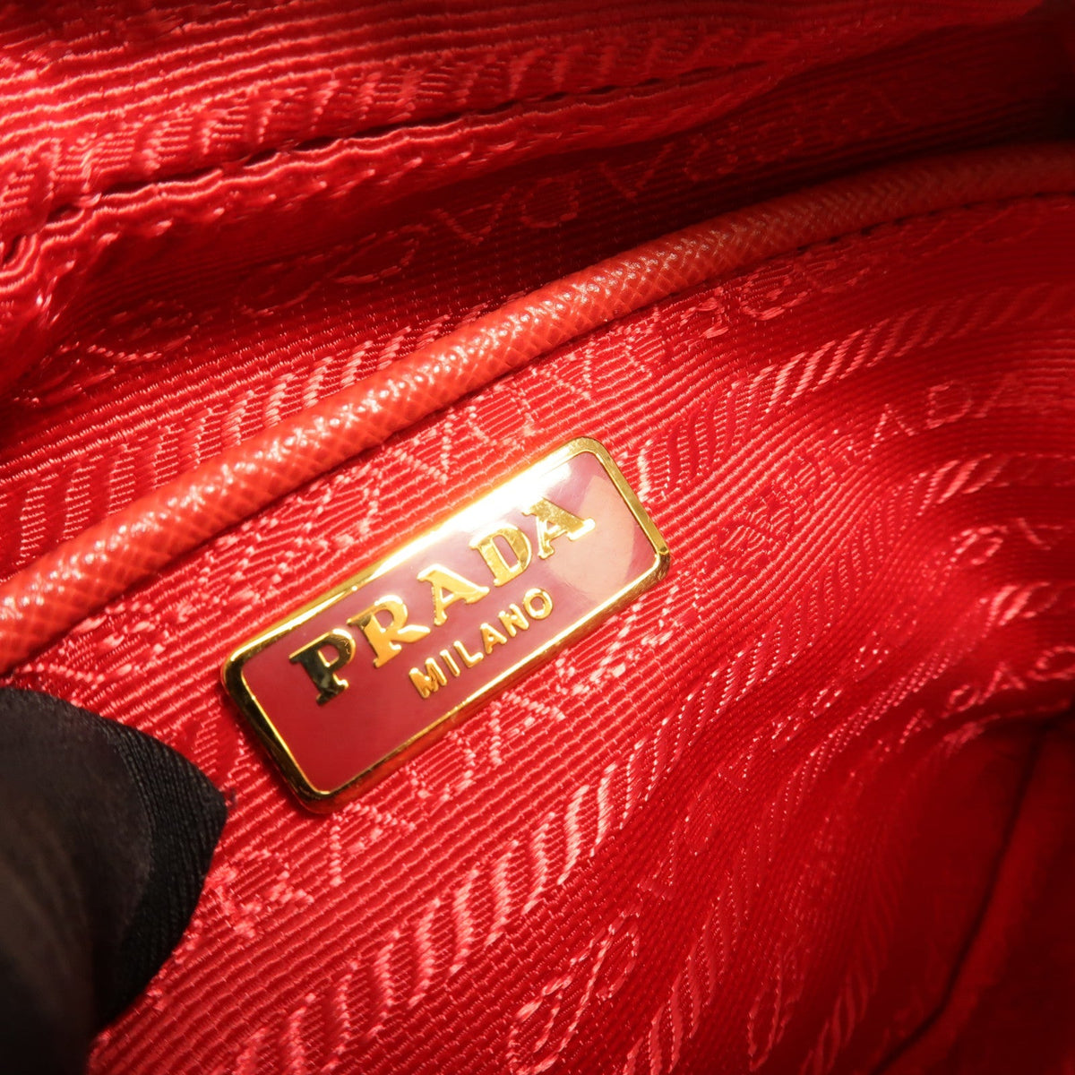 Prada Saffiano Leather Shoulder Bag