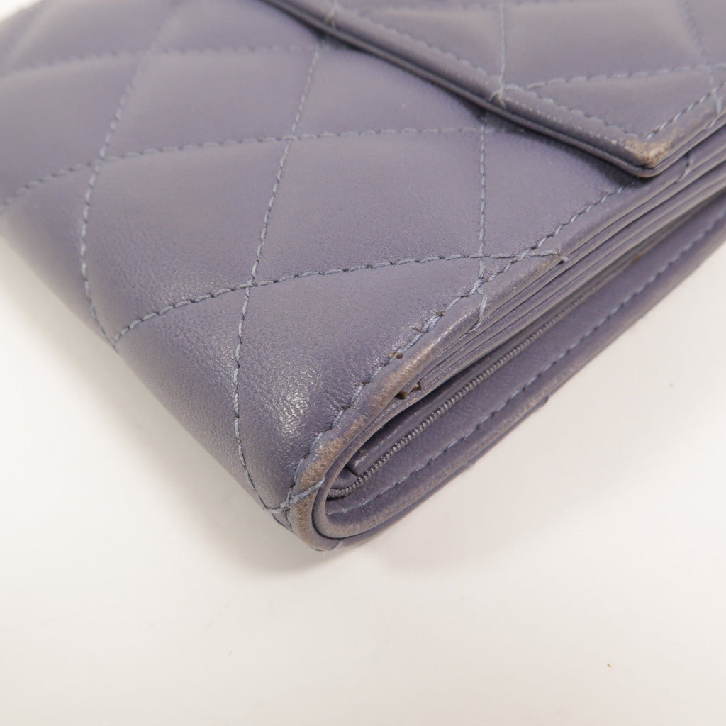 Chanel Classic Flap Wallet · Lambskin