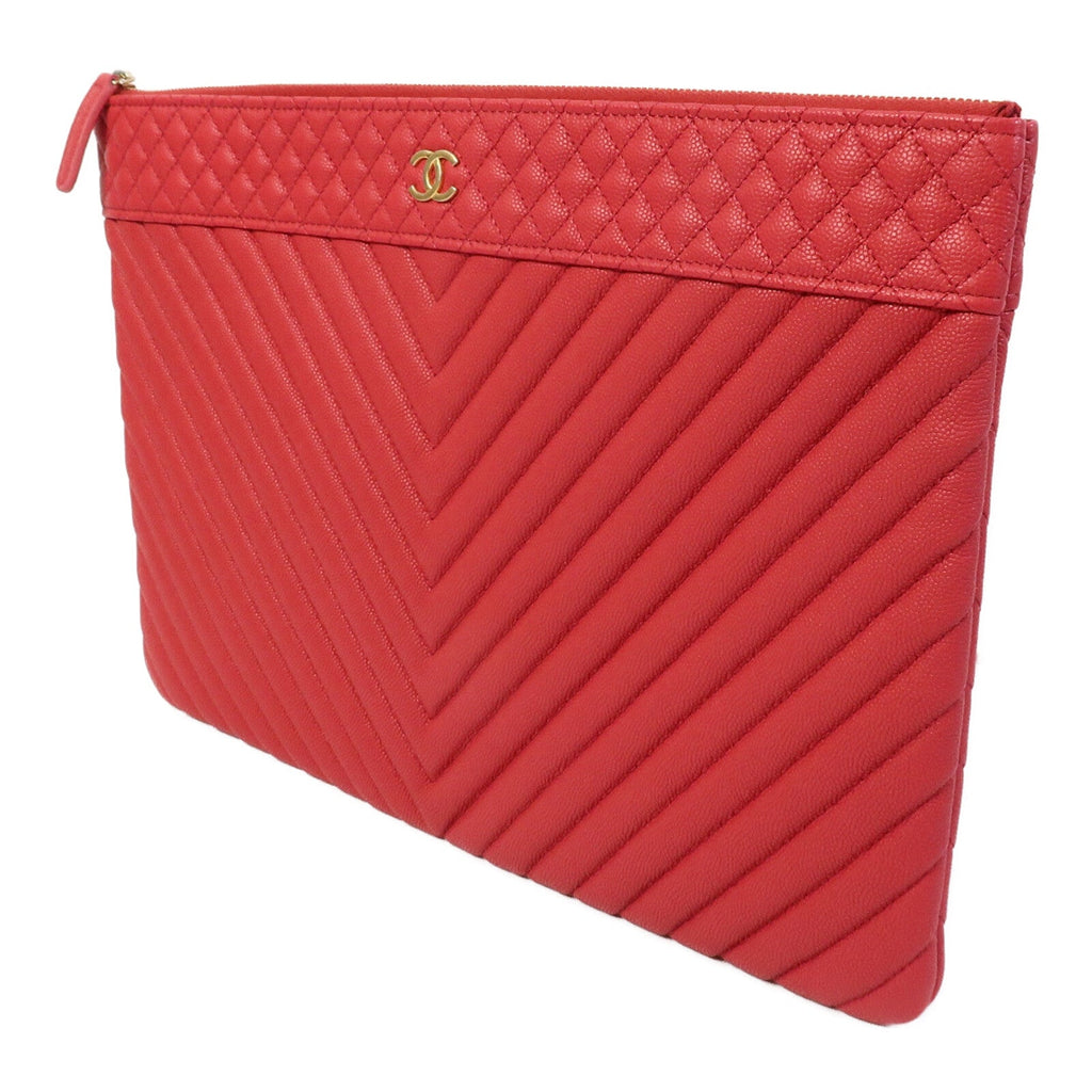 Chanel CC Clutch · Calfskin