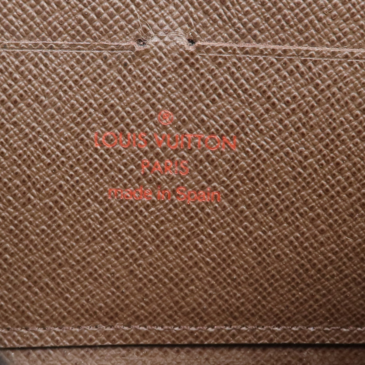 Louis Vuitton Zippy · Damier Ebene