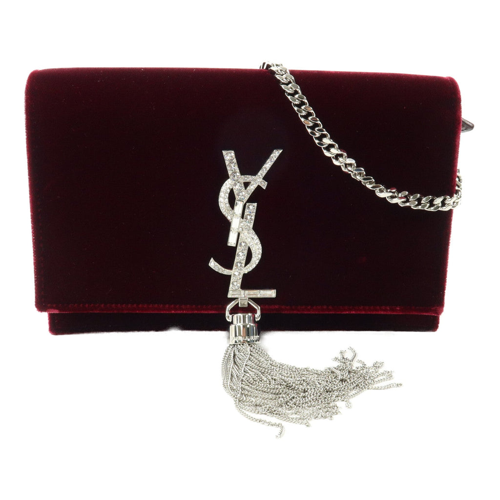 Saint Laurent Tassel Chain · Velvet