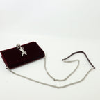 Saint Laurent Tassel Chain · Velvet