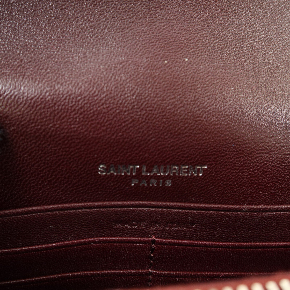 Saint Laurent Tassel Chain · Velvet