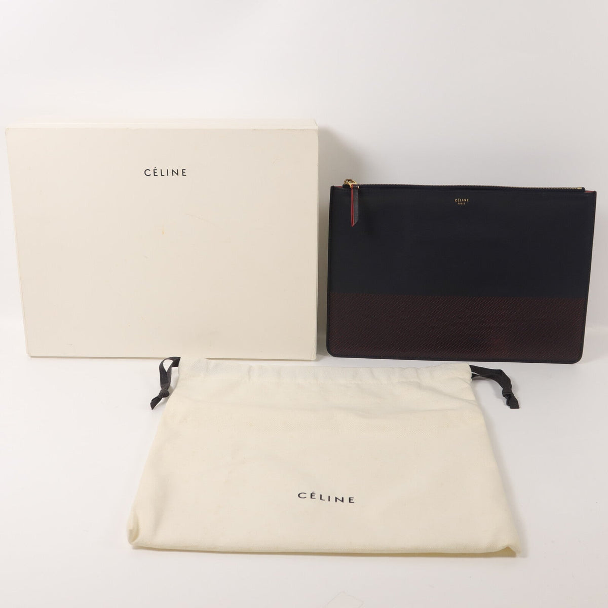 Celine Clutch · Calfskin