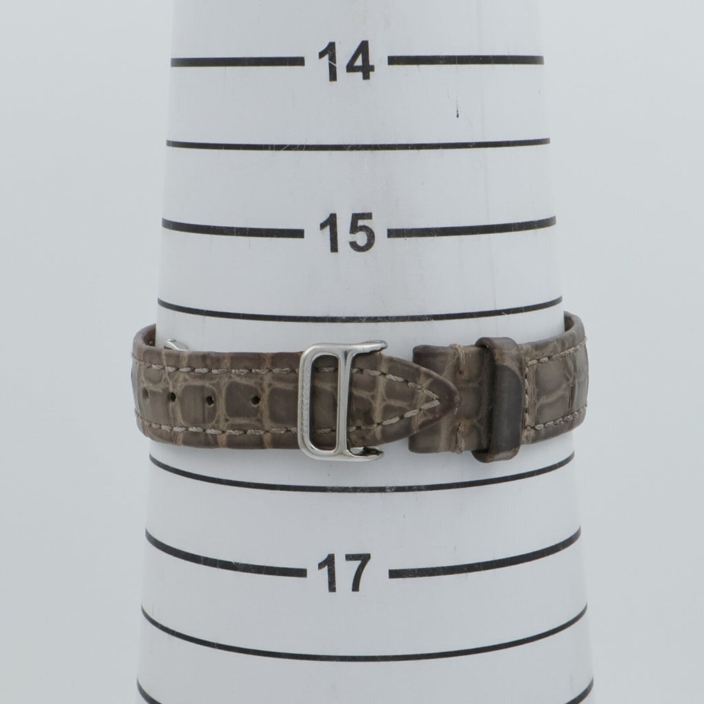 Hermès Nomade · Steel · Crocodile Strap