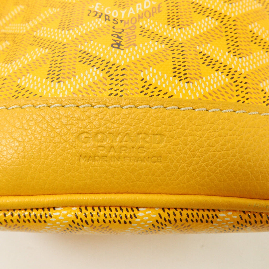Goyard Petit Flot · Coated Canvas
