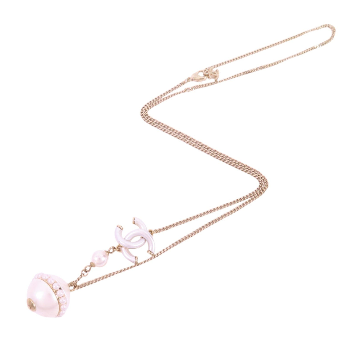 CHANEL CC Necklace · Metal & PVC