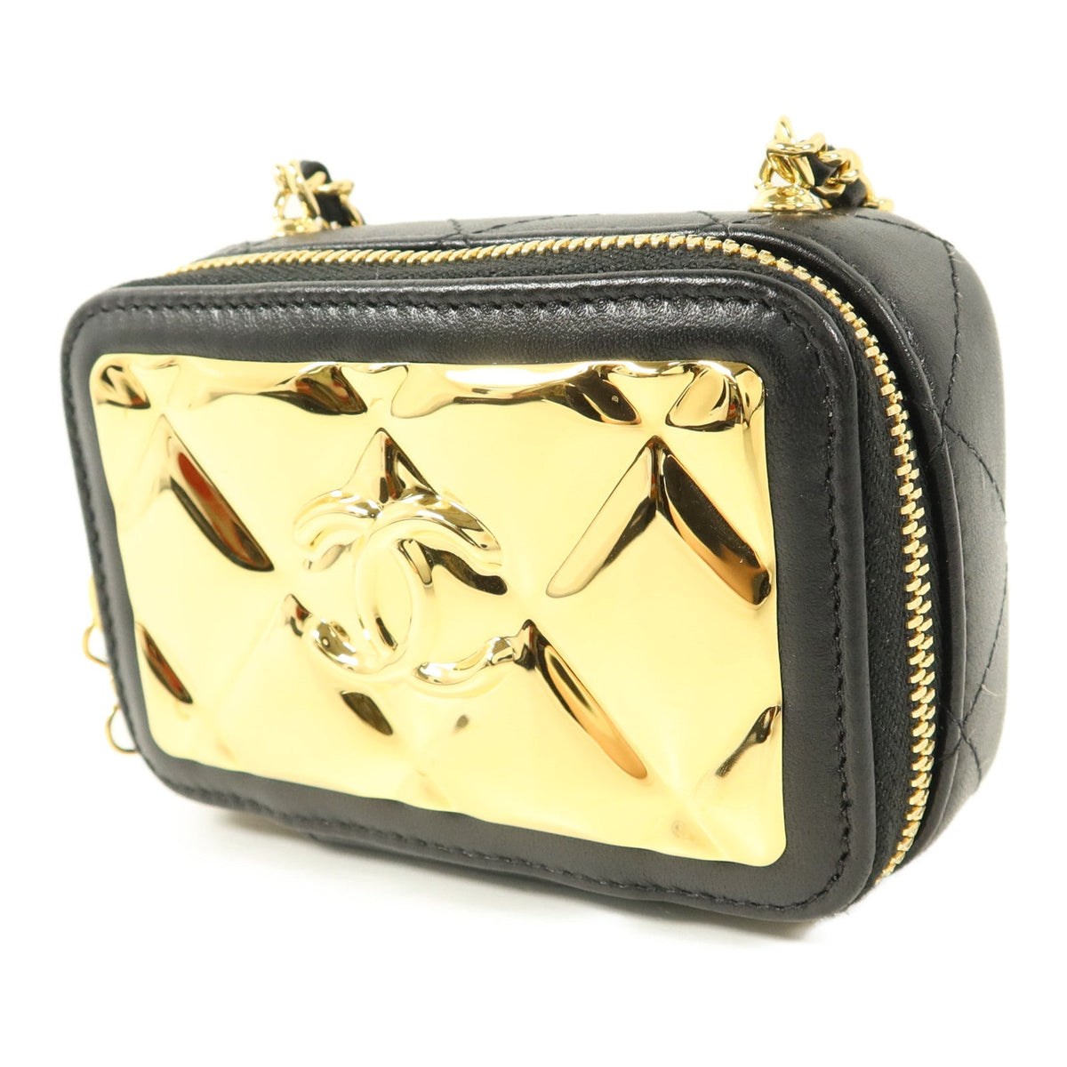 Chanel CC Clutch With Chain · Lambskin