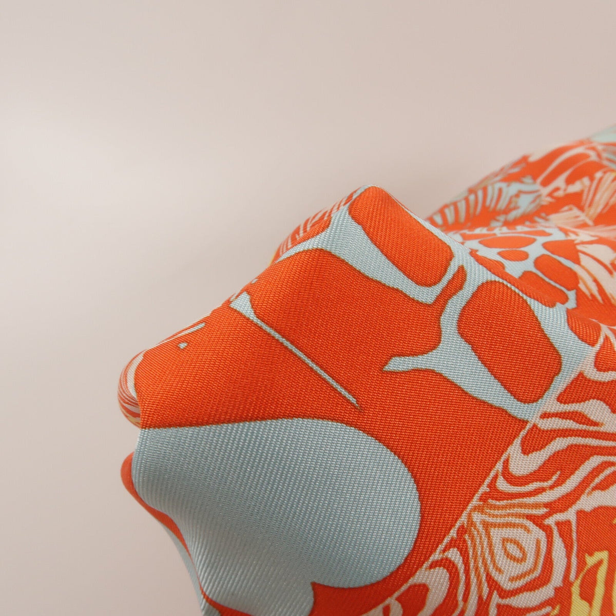 Hermès Balusoie · Silk · Capucine