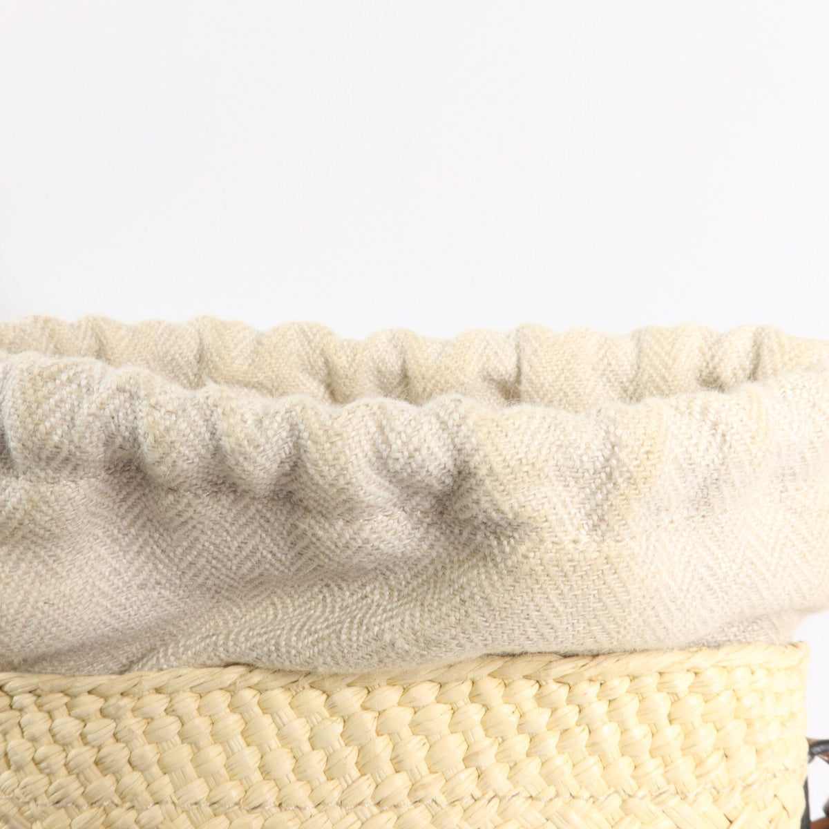 Loewe Square Pocket · Iraca Palm