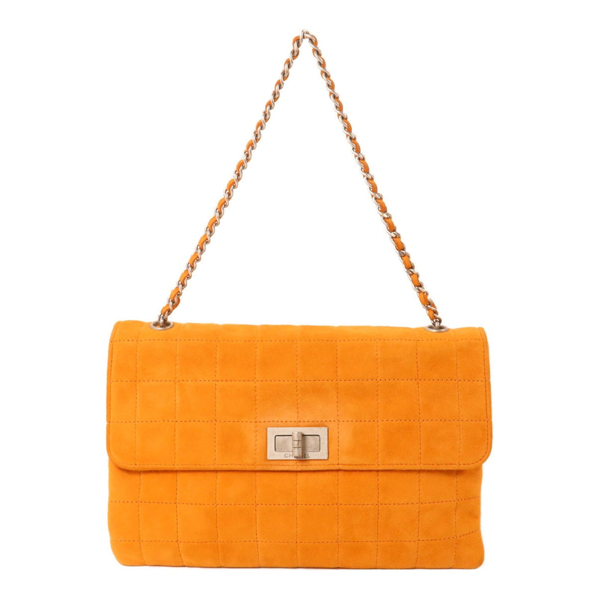 Chanel CC Chain Shoulder · Suede
