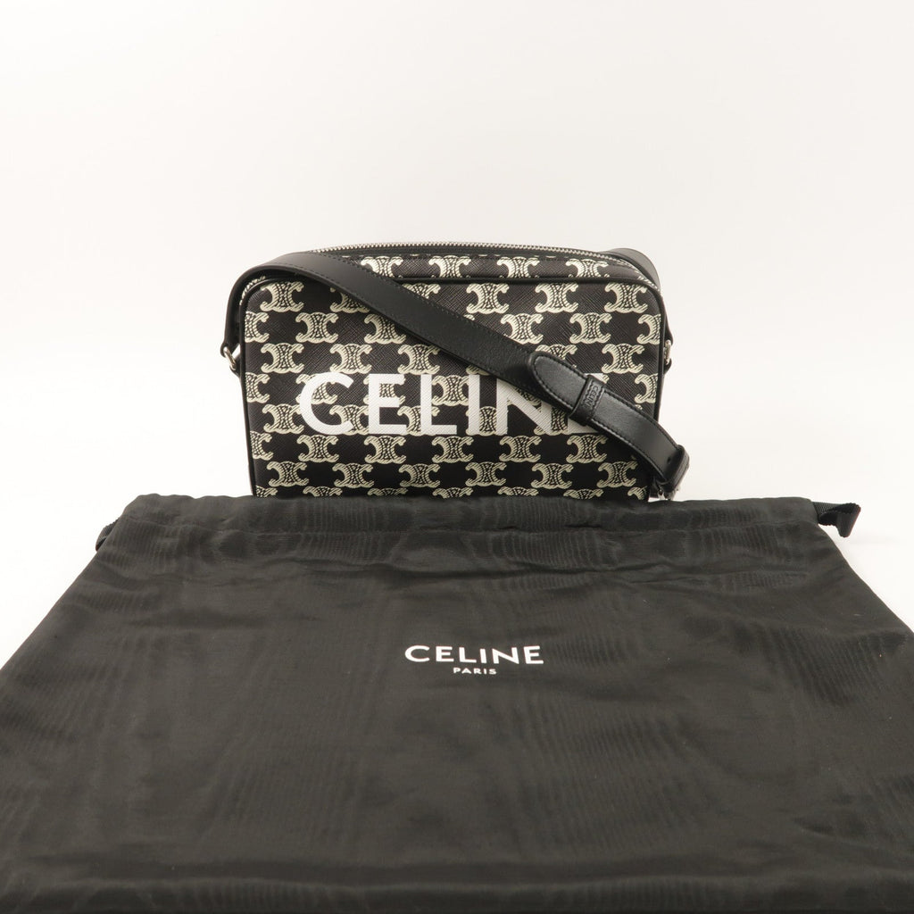 Celine · Coated Canvas Shoulder Bag