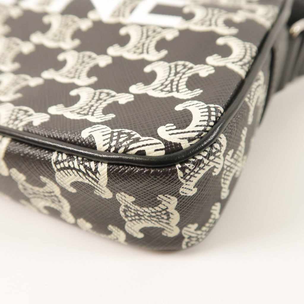 Celine · Coated Canvas Shoulder Bag