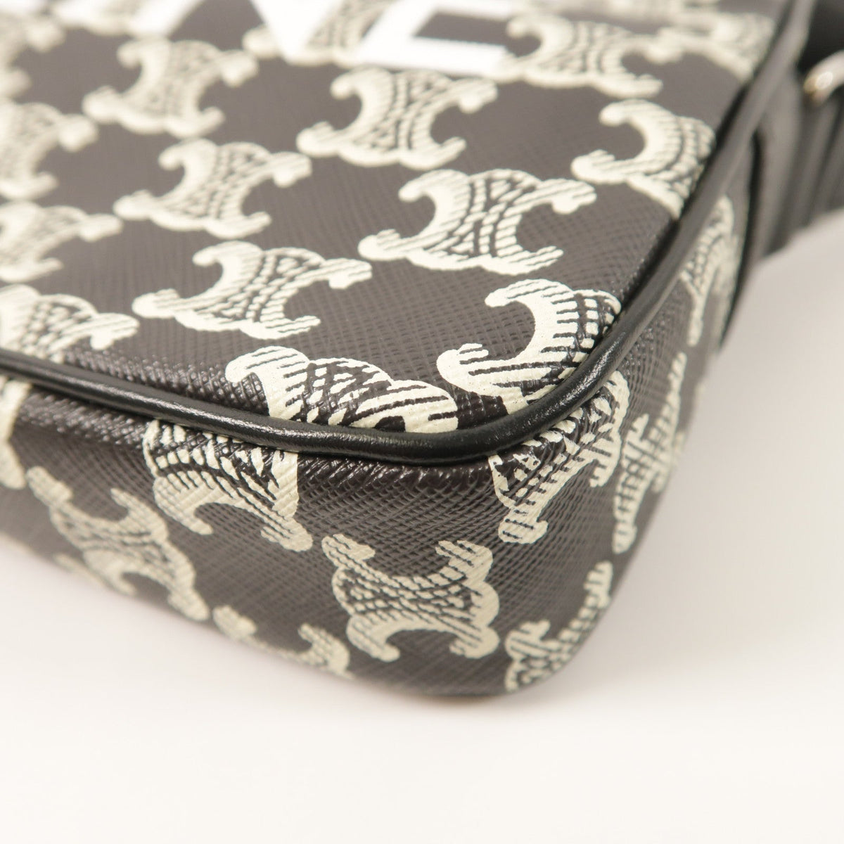 Celine · Coated Canvas Shoulder Bag