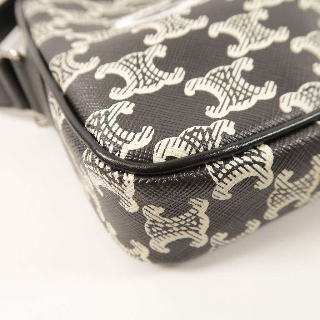 Celine · Coated Canvas Shoulder Bag